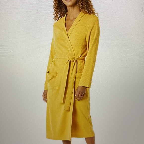 Women’s Full-Length Lightweight Waffle Robe BNWT. - Picture 10 of 12